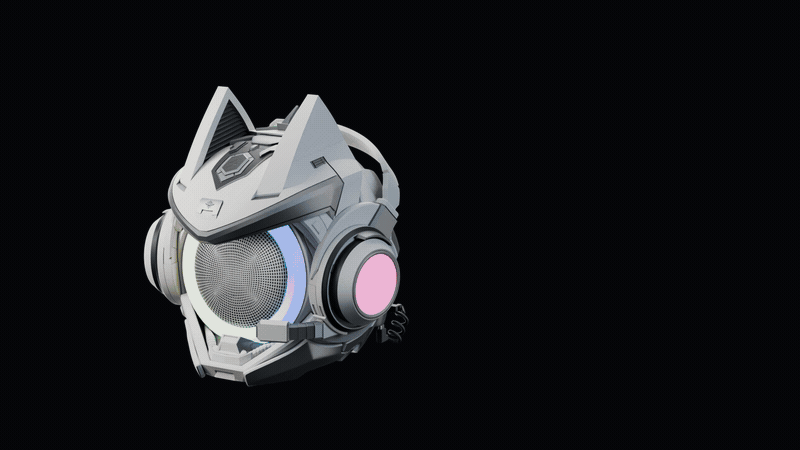 OLLIE speaker detaching from its figure shell and reassembling