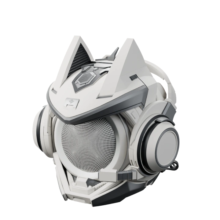 Silver OLLIE collectible speaker