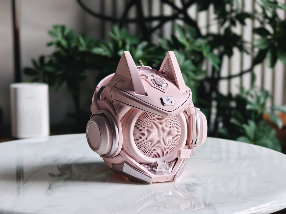 Pink OLLIE in a living space
